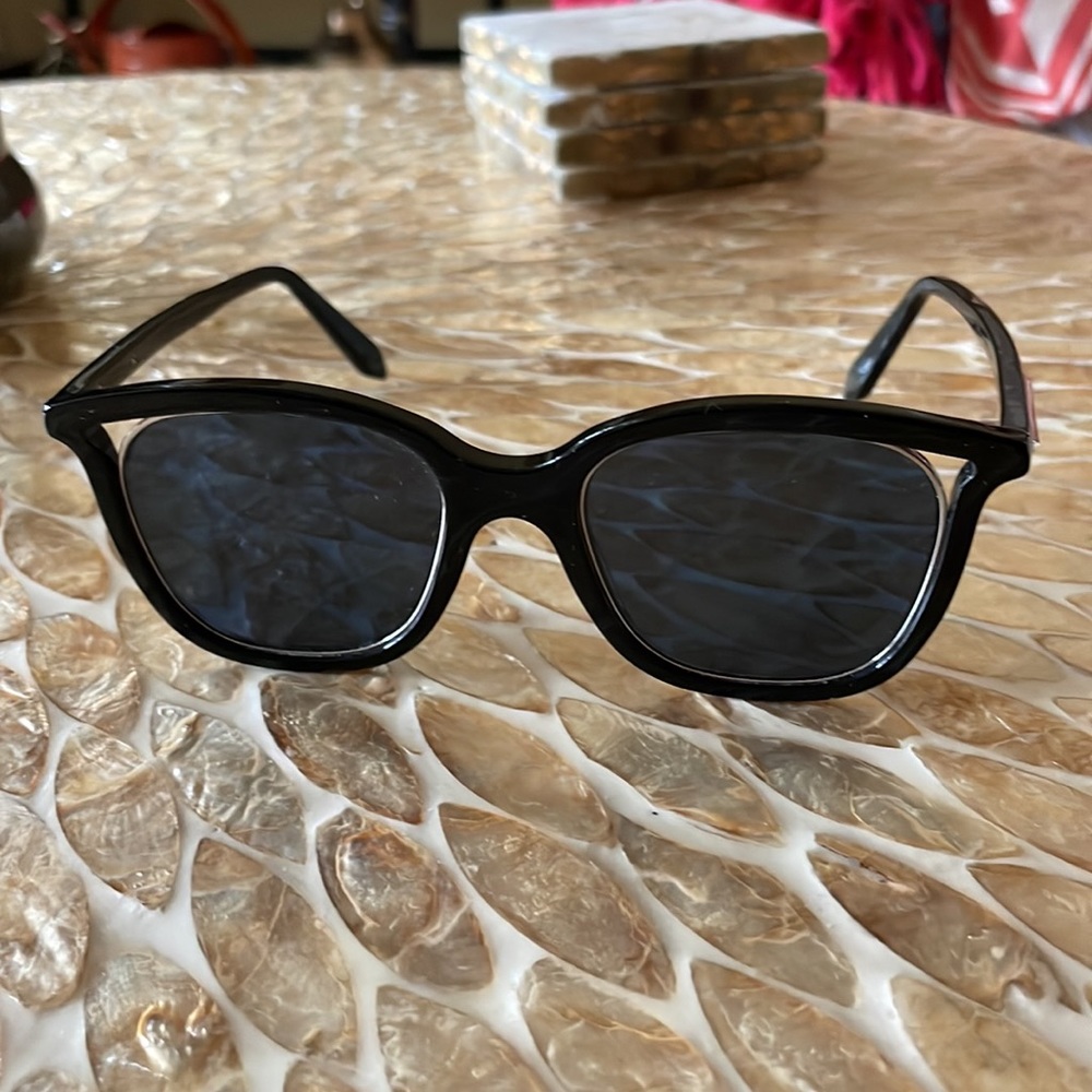 Victoria Beckham Cat 3 Cut Away Square Sunglasses